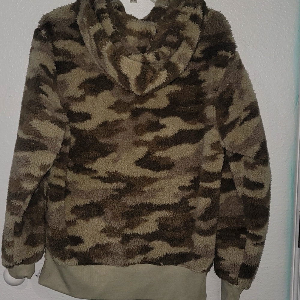 Camo sweater